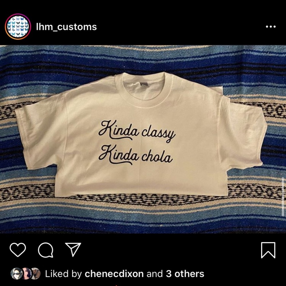 Latina chola shirt